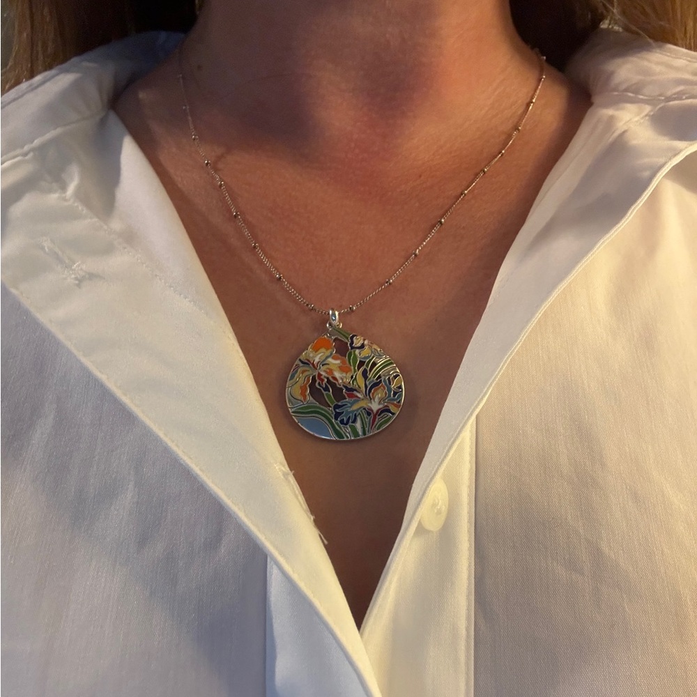 Brighton Collectibles Floral Pendant Necklace